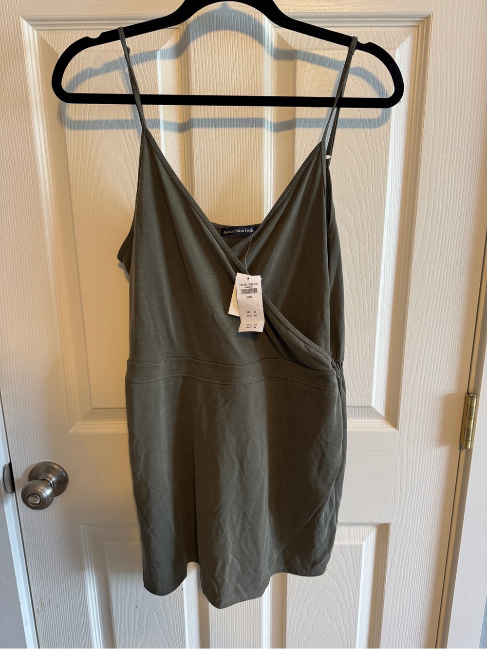 Abercrombie & Fitch wrap front romper